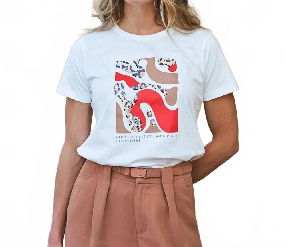 NEW ESQUALO paris t-shirt in orange